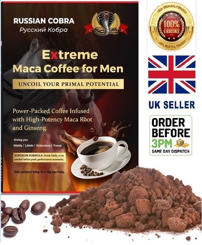 Superior maca coffee for men - superior,
