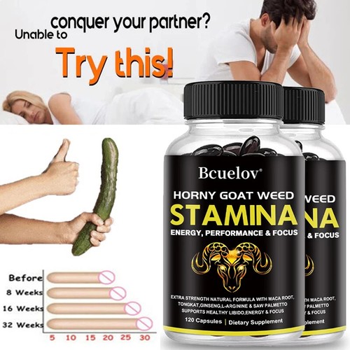 Horny goat weed capsules - horny,