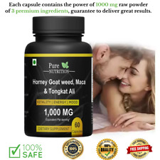 TongkatAli, Maca, Horney