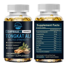 120 Capsules 3450MG TongkatALl