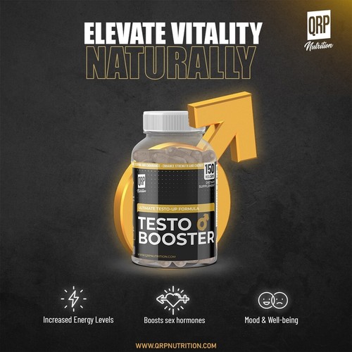 Qrp nutrition testo booster - testo,
